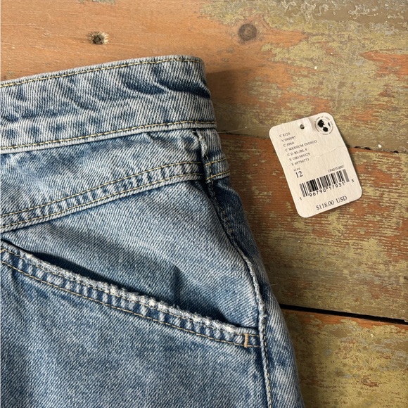 NWT We The Free Come As You Are Denim Maxi Skirt - Picture 4 of 7